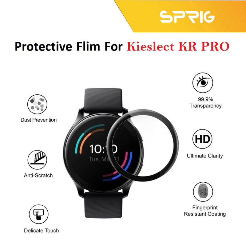 محافظ صفحه نمایش نانو اسپریگ مدل SPG مناسب برای ساعت هوشمند شیائومی Kieslect Kr Pro بسته دو عددی محافظ صفحه نمایش نانو اسپریگ مدل SPG مناسب برای ساعت هوشمند شیائومی Kieslect Kr Pro بسته دو عددی