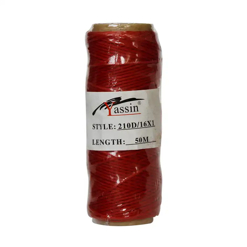 نخ موم دار یاسین کد 57 سایز 1 طول 50 متر