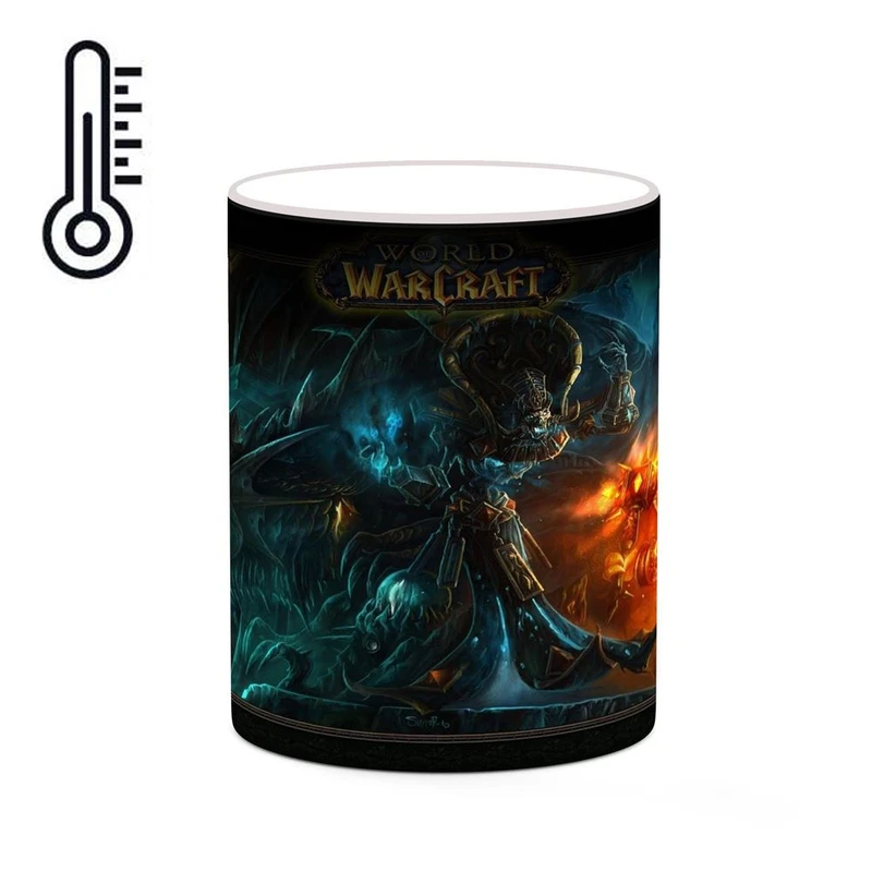 ماگ حرارتی کاکتی مدل بازی وارکرفت World Of Warcraft کد mgh31399