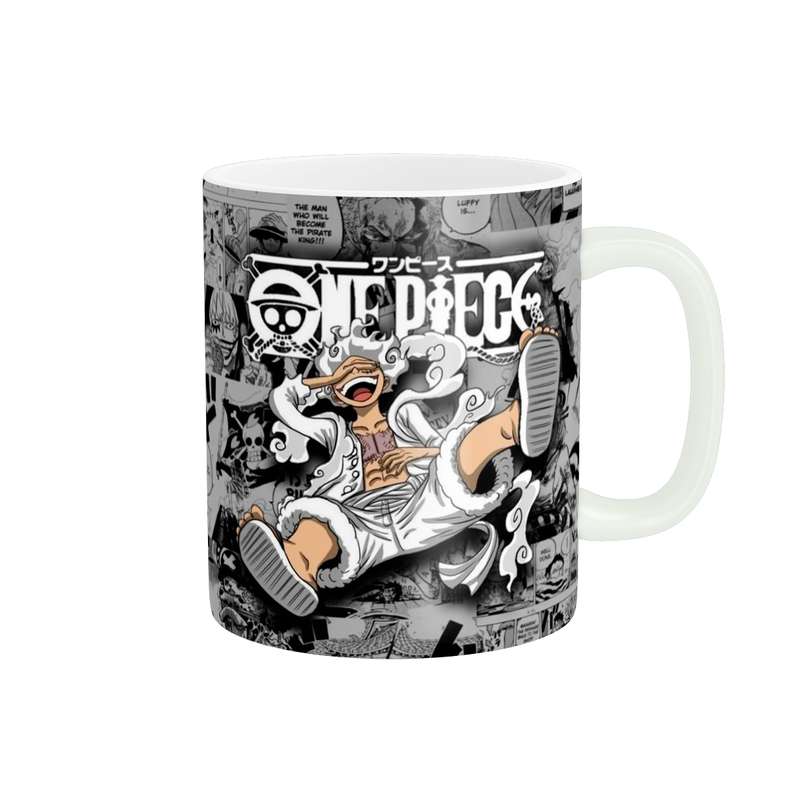 ماگ طرح انیمه وان پیس one piece کد 117