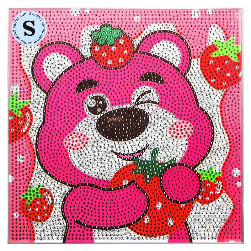 بازی آموزشی سمید مدل ساخت تابلو نقاشی الماسی طرح لوتسو