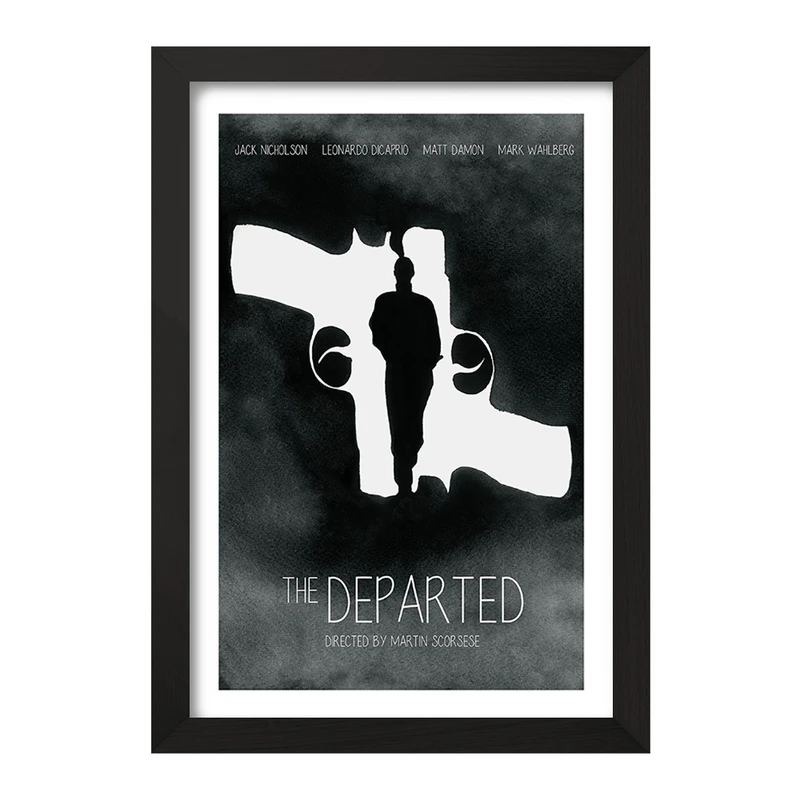 تابلو خندالو مدل جدا مانده (The Departed) کد F11367