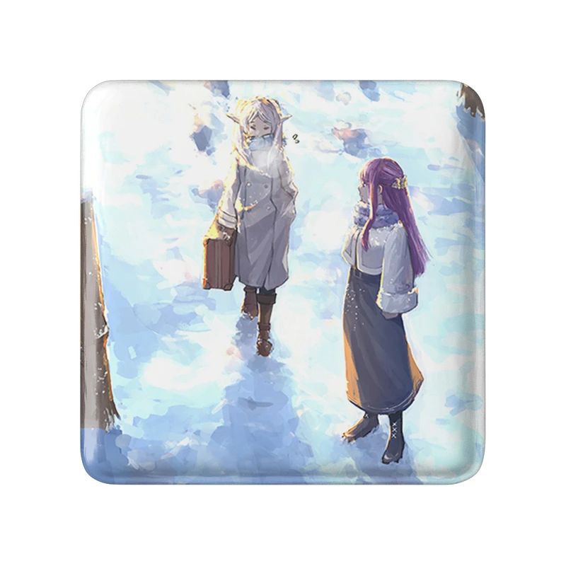 پیکسل خندالو طرح فریرن و هیمل انیمه فریرن مدل مربعی کد 33912