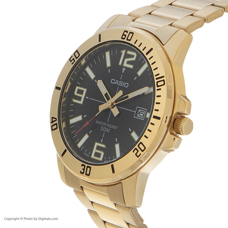 ساعت مچی عقربهای مردانه کاسیو مدل MTP-VD01G-1B ساعت مچی عقربهای مردانه کاسیو مدل MTP-VD01G-1B