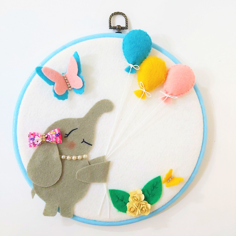 تابلو اتاق کودک ریماز مدل سیسمونی کد-elephent01