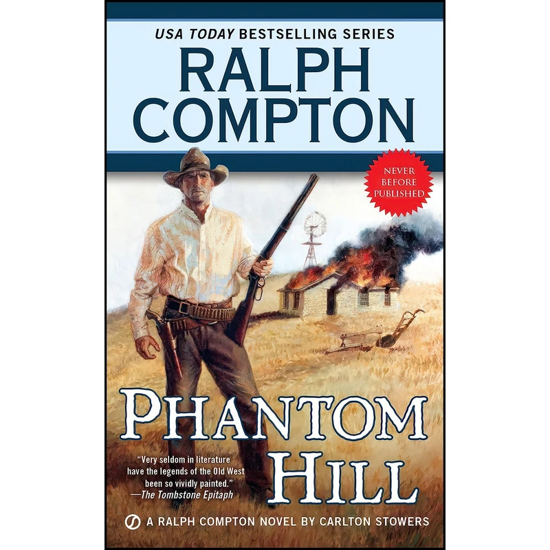کتاب Ralph Compton Phantom Hill  اثر Carlton Stowers and Ralph Compton انتشارات Berkley