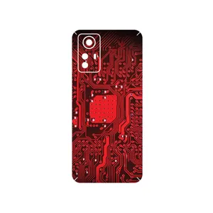 MAHOOT Red_Printed_Circuit_Board Cover Sticker for Xiaomi Redmi Note 12S