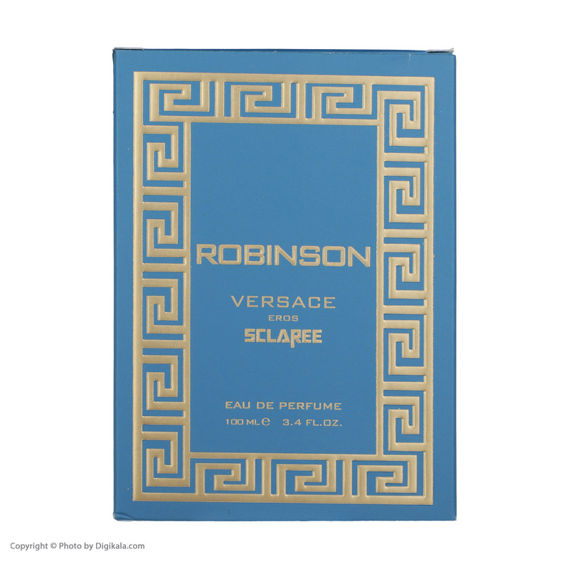 ادو پرفیوم مردانه اسکلاره مدل VERSACE EROS ROBINSON حجم 100 میلی لیتر