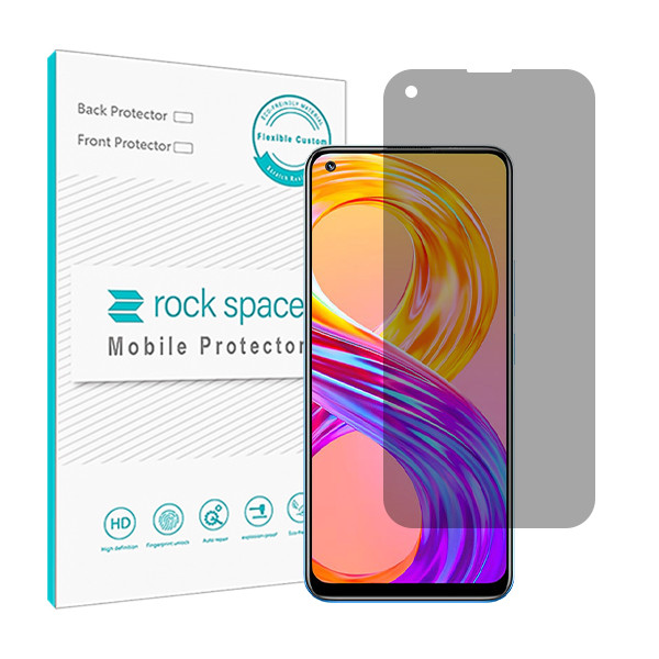 محافظ صفحه نمایش حریم شخصی راک اسپیس مدل HyPRV مناسب برای گوشی موبایل ریلمی 8 Pro