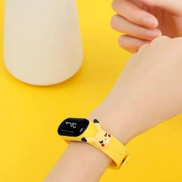 ساعت مچی دیجیتال بچگانه مدل خرگوش پکاچیو کد z1