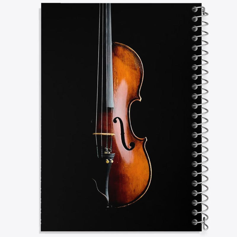 دفتر نت موسیقی 50 برگ خندالو مدل ویولن کد F1847