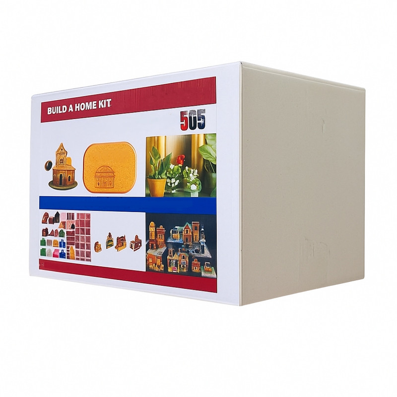 ساختنی 820 تکه 505 مدل ماکت خانه ویلایی کد BIBIL-505-820