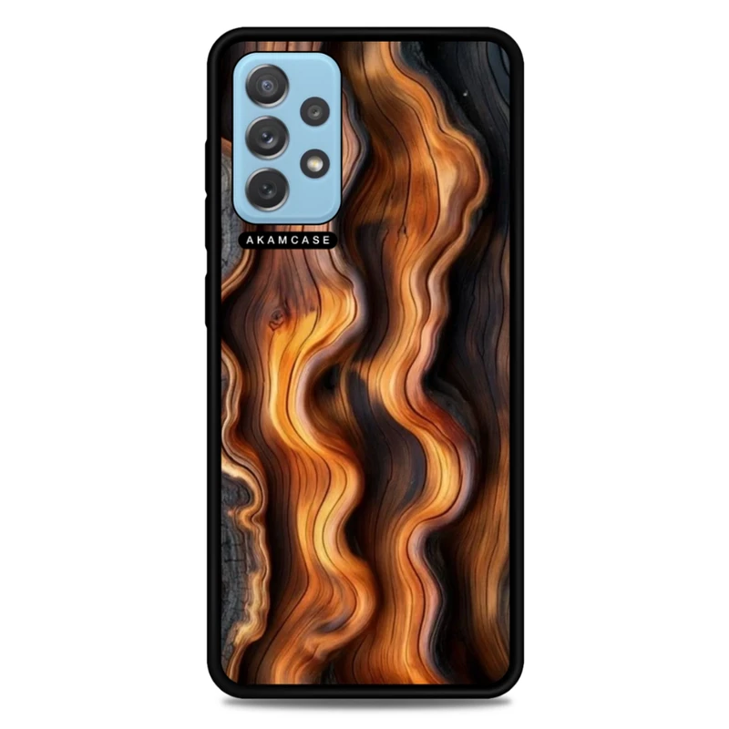 کاور آکام مدل AMC-WSGA72-WOOD-16 مناسب برای گوشی موبایل سامسونگ Galaxy A72