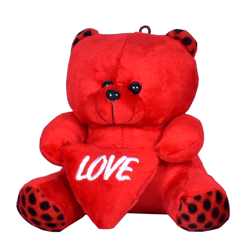 عروسک طرح خرسی ارتفاع 17 سانتی متر