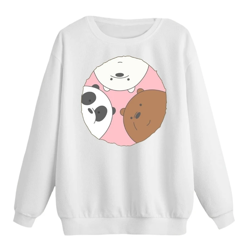 سویشرت زنانه مدل خرس های کله فندقی کد p1  