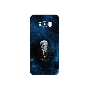 MAHOOT Morgan Freeman Cover Sticker for Samsung Galaxy S8