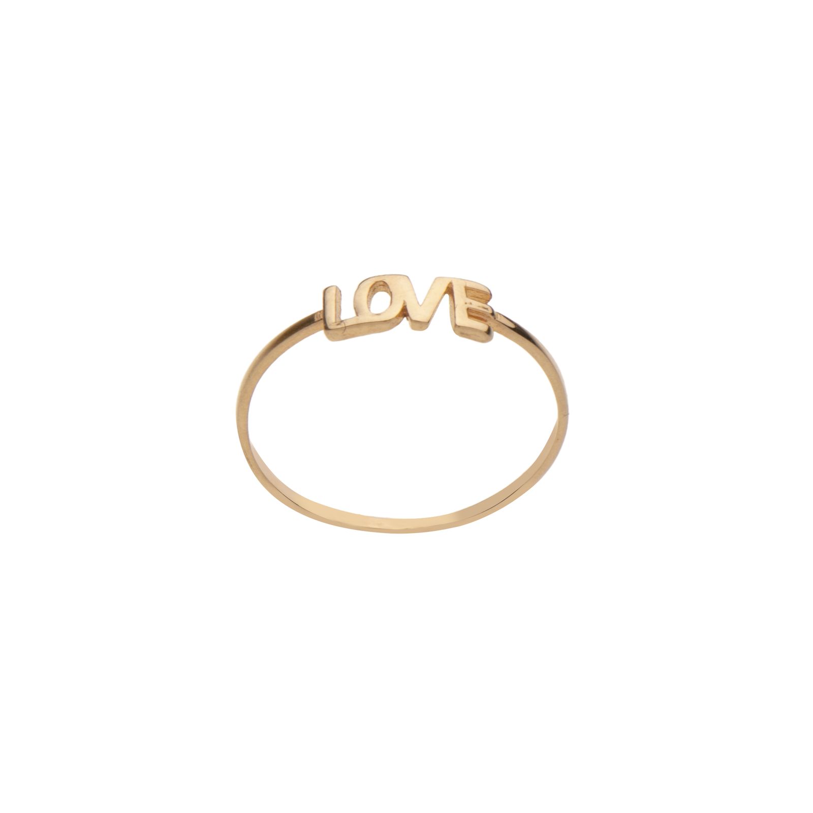 انگشتر طلا 18 عیار زنانه گلدم مدل R-3070006 -  - 1