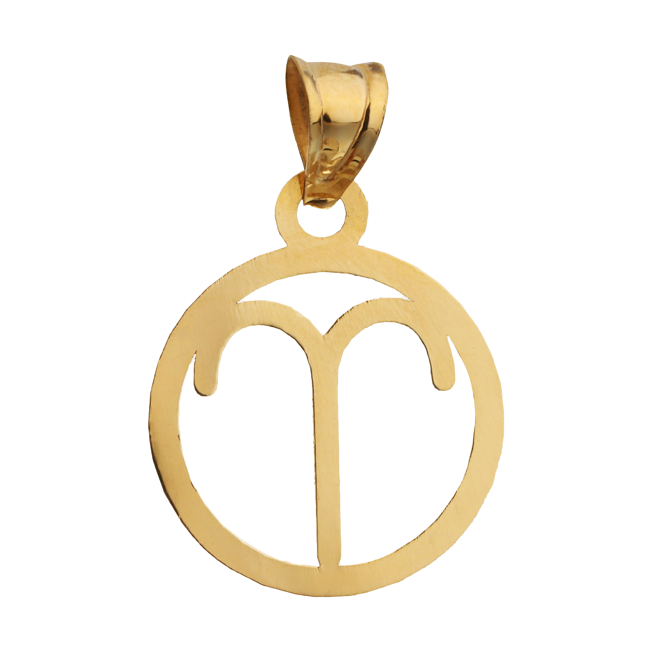 آویز گردنبند طلا 18 عیار زنانه مایا ماهک مدل MM1363 نماد یونانی ماه تولد فروردین - برج حمل