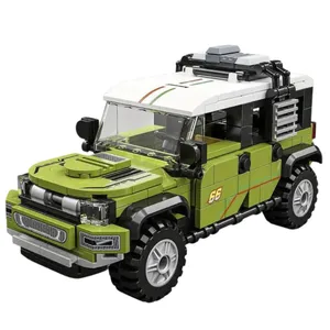 ساختنی 330 تکه ناب سل مدل رنجروور آفرود شاسی بلند