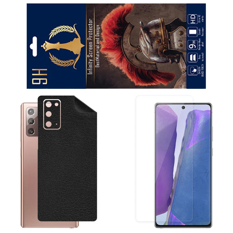 برچسب پوششی اینفینیتی مدل CH مناسب برای گوشی موبایل سامسونگ Galaxy Note 20 به همراه محافظ صفحه نمایش