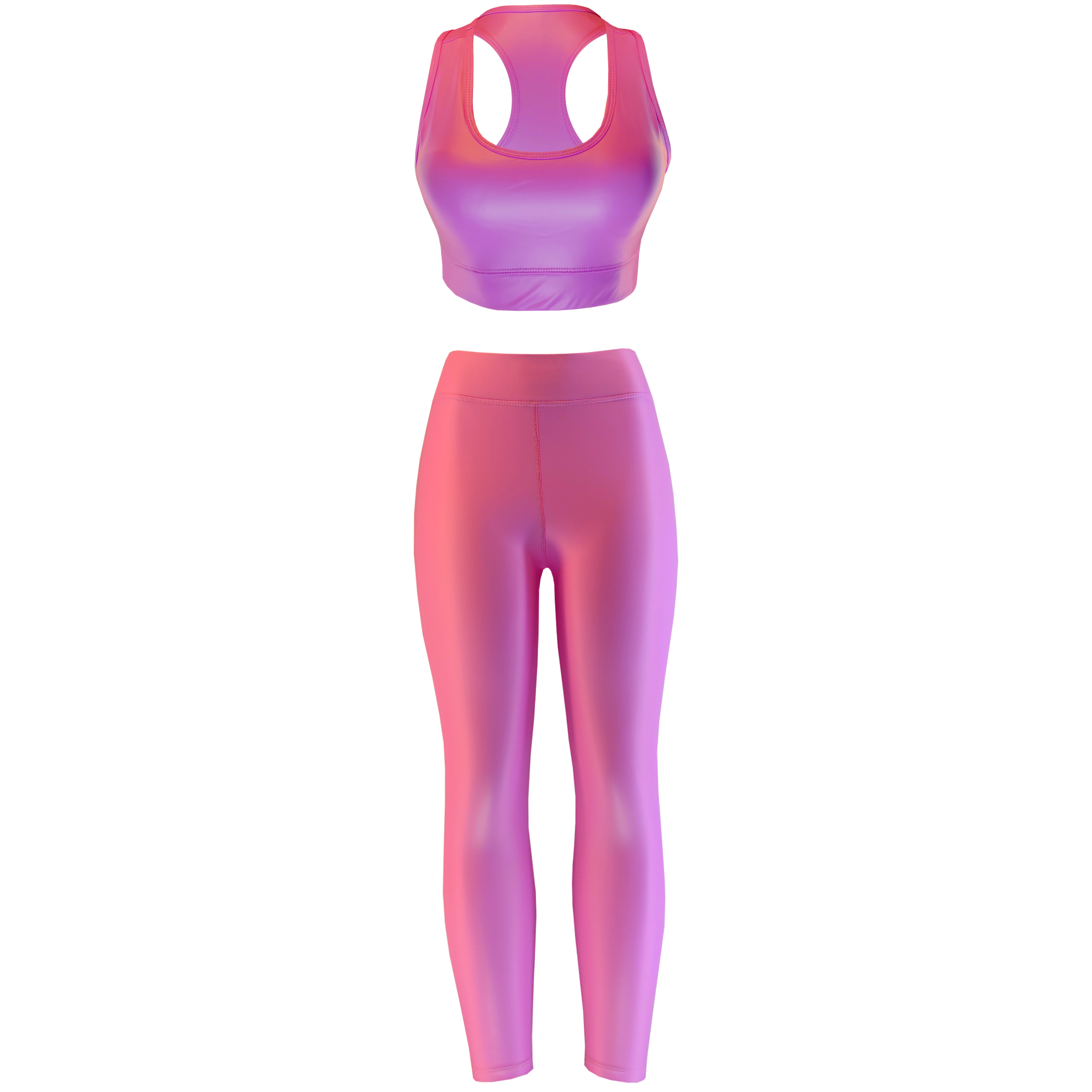 ست نیم تنه و لگینگ ورزشی زنانه مدل 170 A