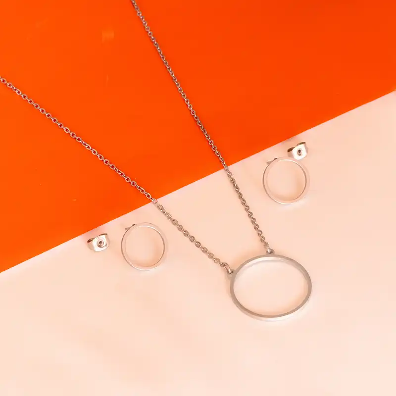 نیم ست زنانه طرح دایره کد tdn368