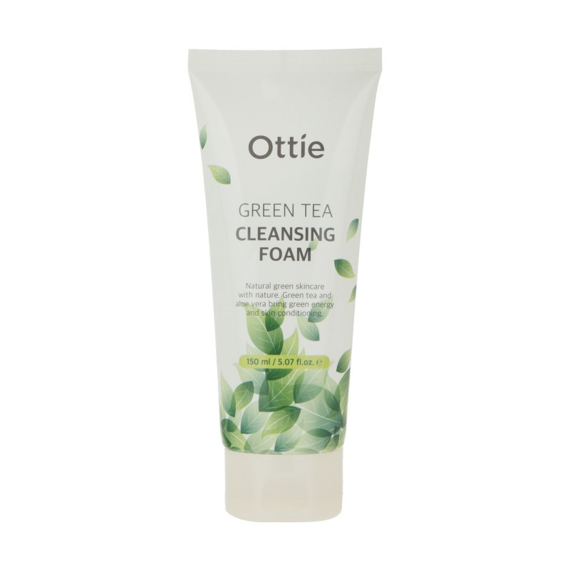 فوم پاک کننده صورت اوتی مدل Green Tea حجم 150 میلی لیتر