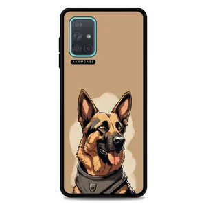 AKAM AMC-WSGA71-DOGS-3 Cover For Samsung Galaxy A71