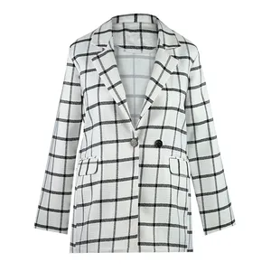 مانتو کتی زنانه مدل چهارخونه کد AK1030