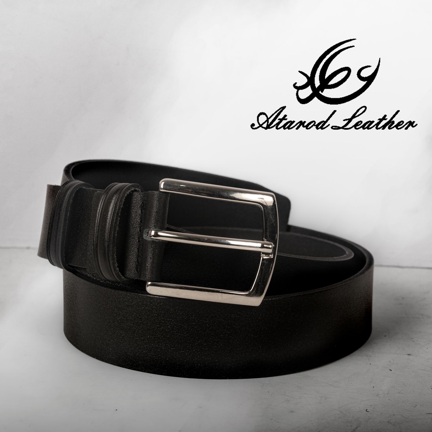 کمربند مردانه چرم عطارد مدل B20 - - 10