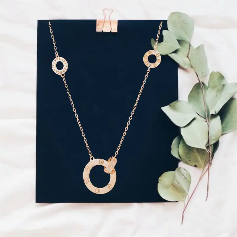 گردنبند طلا 18 عیار زنانه مدل DNTC20-28d