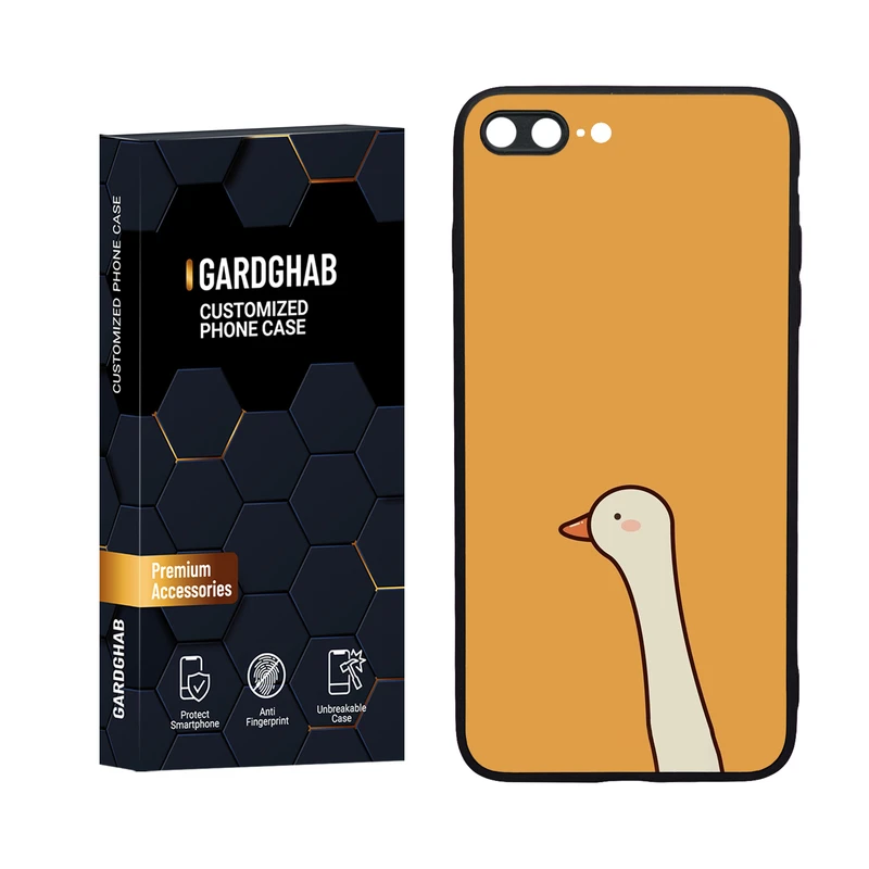 کاور گارد قاب مدل دورژله ای فانتزی مناسب برای گوشی موبایل اپل iPhone 7 Plus / 8 plus