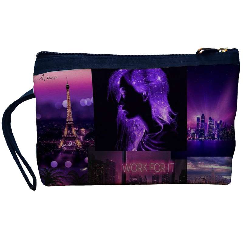 کیف لوازم آرایش زنانه آی تمر مدل لاکچری کد 296