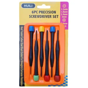 پیچ‌گوشتی ساعتی هویلی مدل CR.V بسته 6 عددی