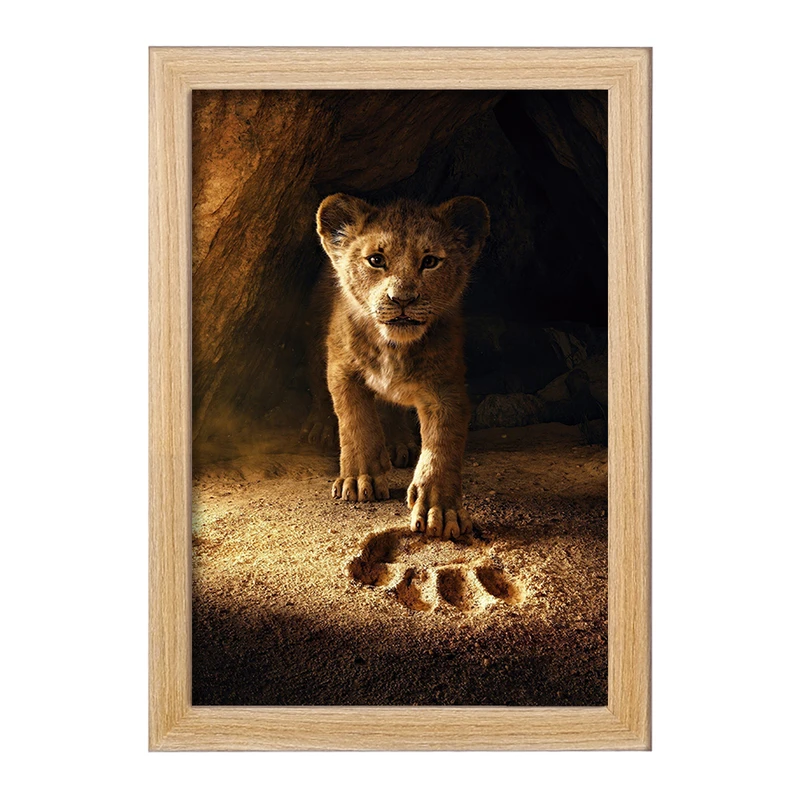 تابلو خندالو مدل شیرشاه Lion King  کد 10697
