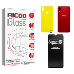 Ricoo Super-D Screen Protector For samsung a10s With Back Protector