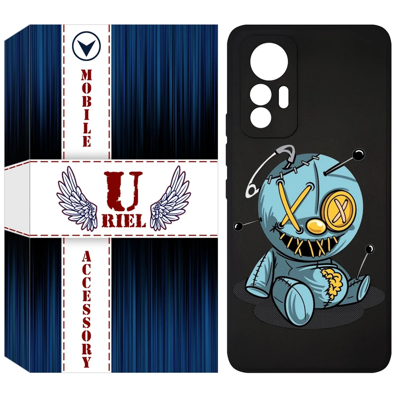 کاور یوریل قاب مدل KSH کد 68 طرح عروسک مناسب برای گوشی موبایل شیائومی 12 Lite