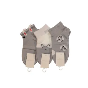 جوراب دخترانه مدل فانتزی کد 01023.3 بسته 3 عددی