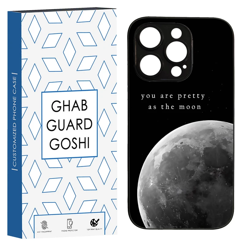کاور قاب گارد گوشی طرح ماه کد TPU-079 مناسب برای گوشی موبایل اپل Iphone 14 PRO