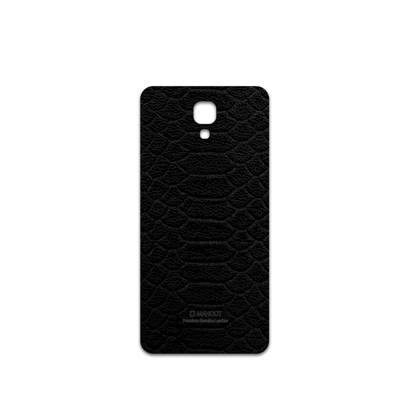 برچسب پوششی ماهوت مدل Black-Snake-Leather مناسب برای گوشی موبایل ال جی X screen