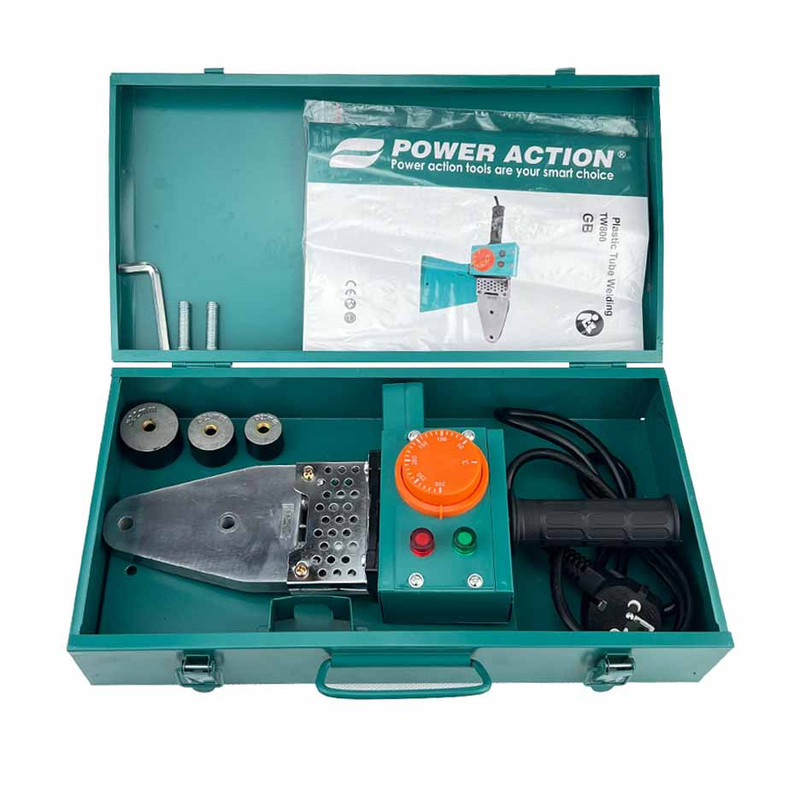 دستگاه جوش لوله پلیمری 800 وات پاور اکشن مدل TW800