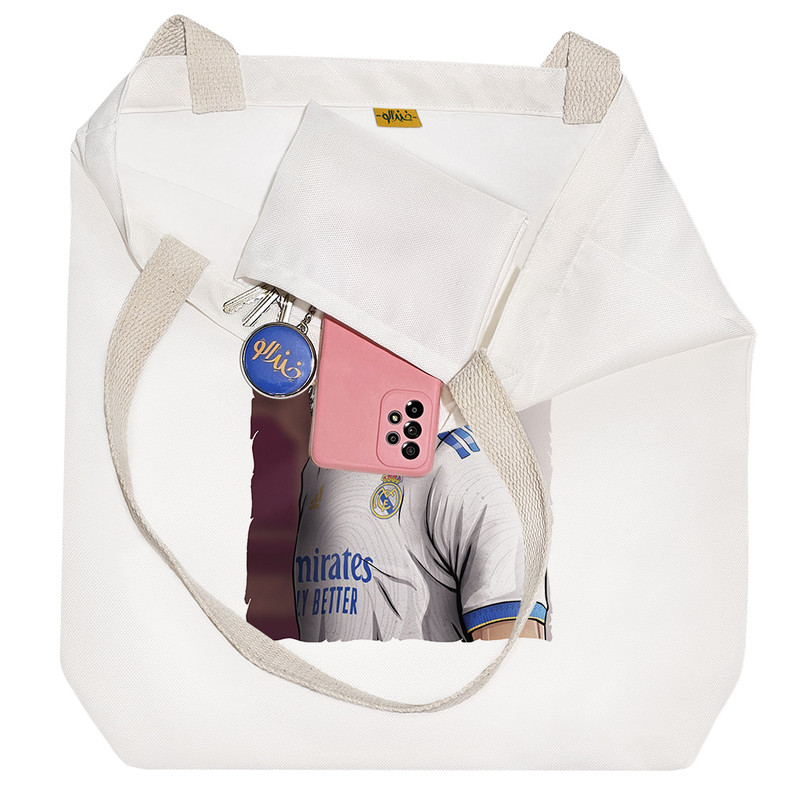 ساک خرید خندالو مدل کریم بنزما کد 6014