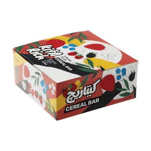 سریال بار 5 توت جنگلي کیتاریچ - 40 گرم بسته 12 عددی 