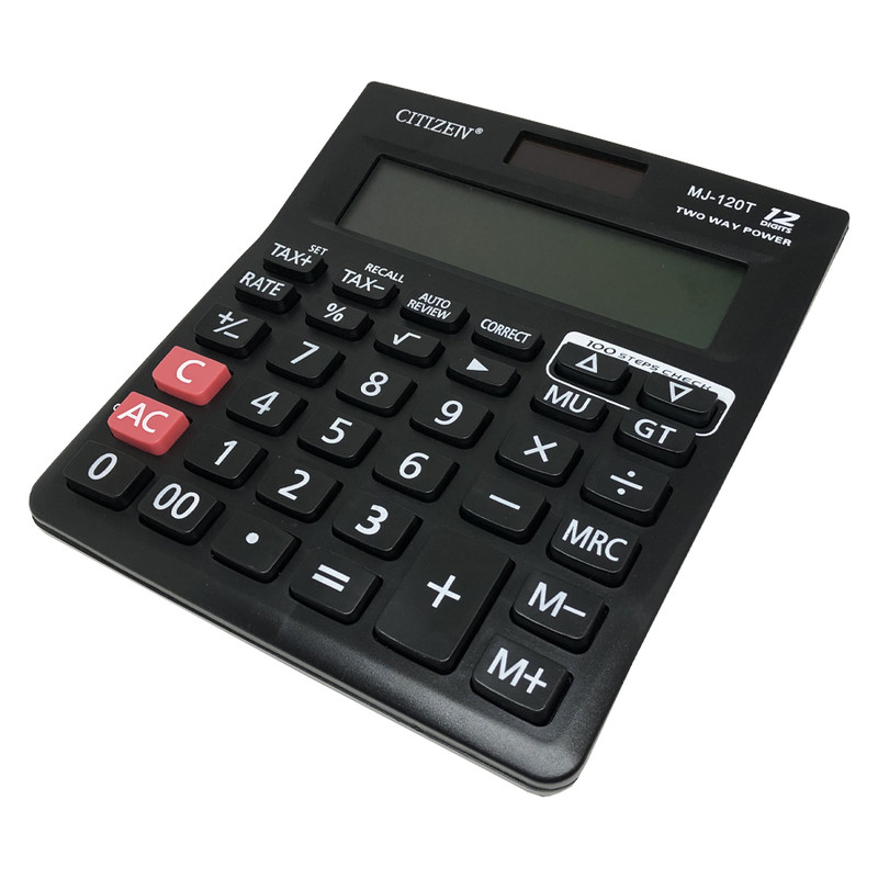 ماشین حساب سیتیزیو مدل MJ-120T-W