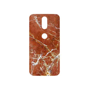 MAHOOT Red Marble Cover Sticker for Motorola Moto G4