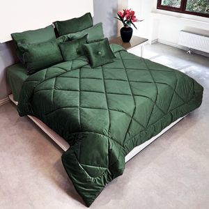 نقد و بررسی سرویس روتختی صفاهوم مدل مخمل طرح لوزی دو نفره 8 تکه توسط خریداران