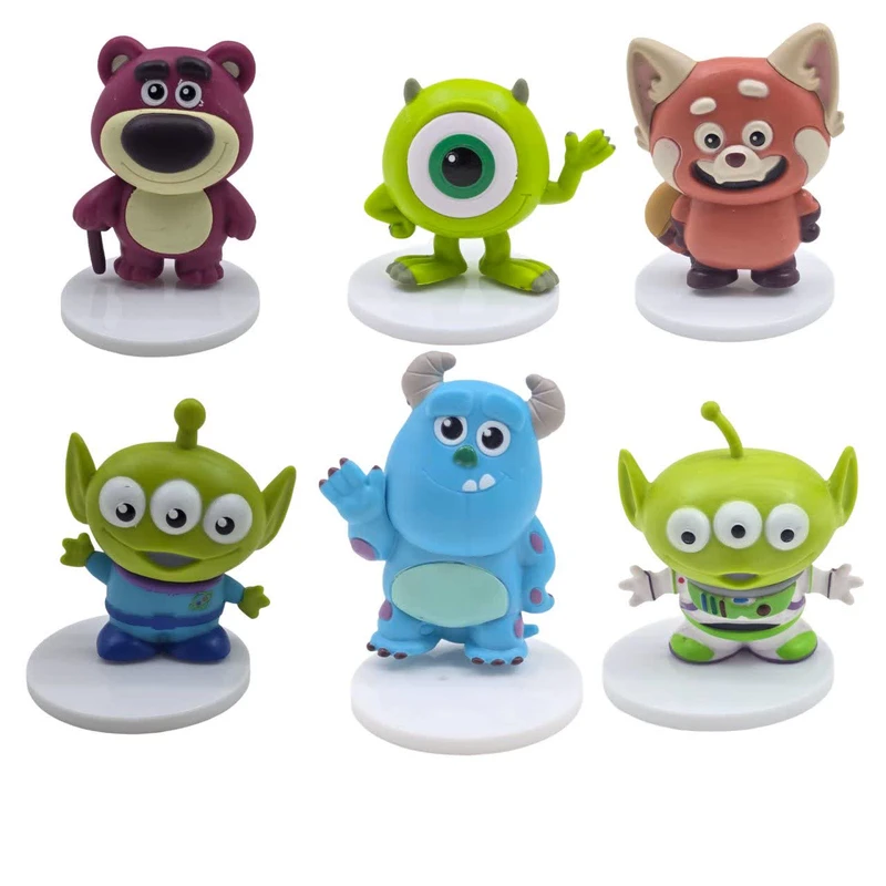 فیگور ناب سل مدل سالیوان و دوستان بامزه مجموعه 6عددی ارتفاع 8 سانتی متر