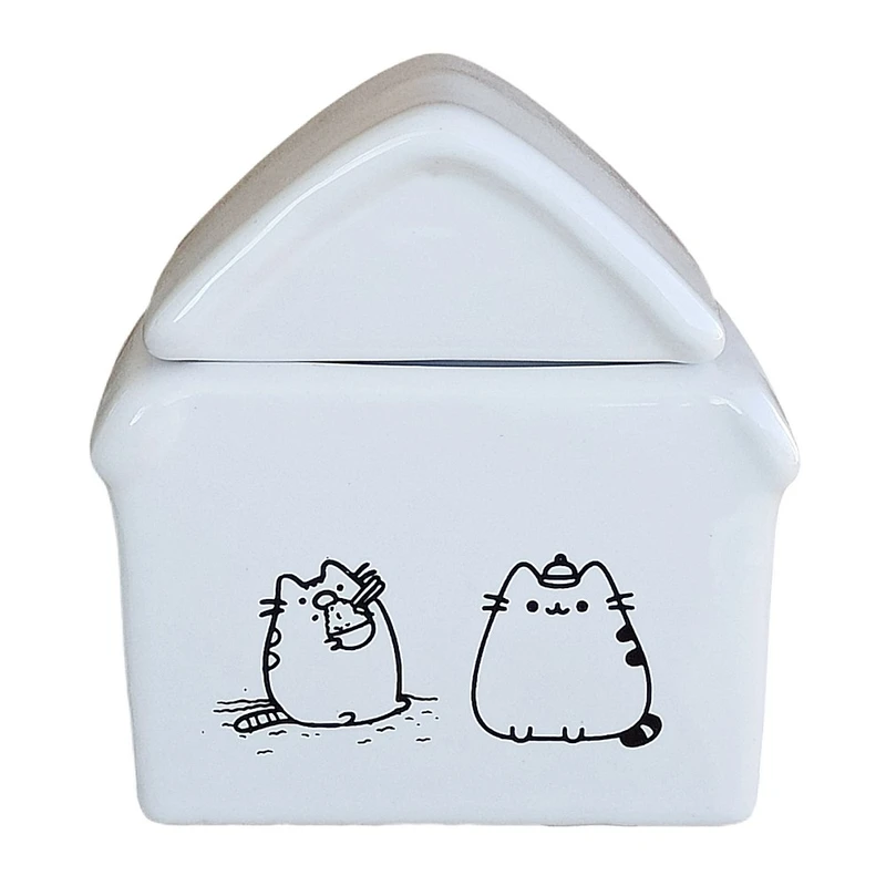 استند پد و پنبه آرایشی مدل کلبه مینی cat