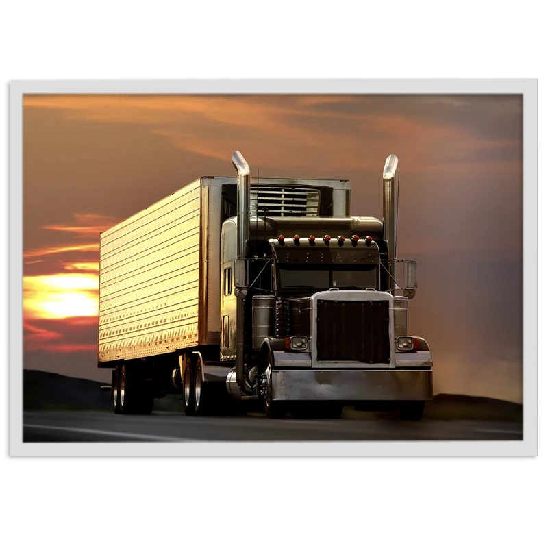 تابلو بکلیت طرح کامیون مدل W-s1580