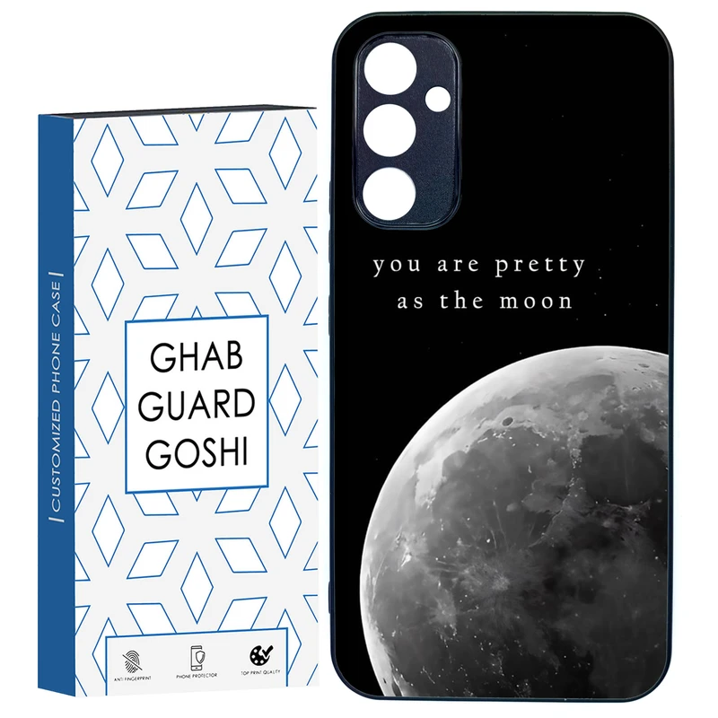 کاور قاب گارد گوشی طرح ماه کد TPU-079 مناسب برای گوشی موبایل سامسونگ Galaxy A34